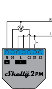 Cover controller Single input button input |