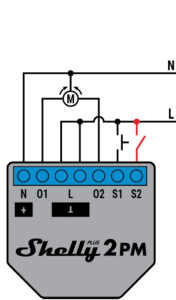 Cover controller Single input mode safety switch button input 1 |
