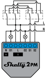Relay switch 2 way switches AC |